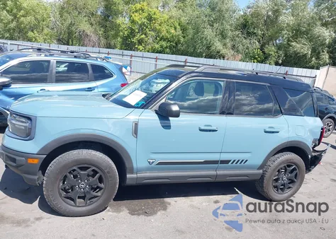 2021 Ford Bronco Sport First Edition z USA, uszkodzony, nr VIN 3FMCR9F9XMRA13126